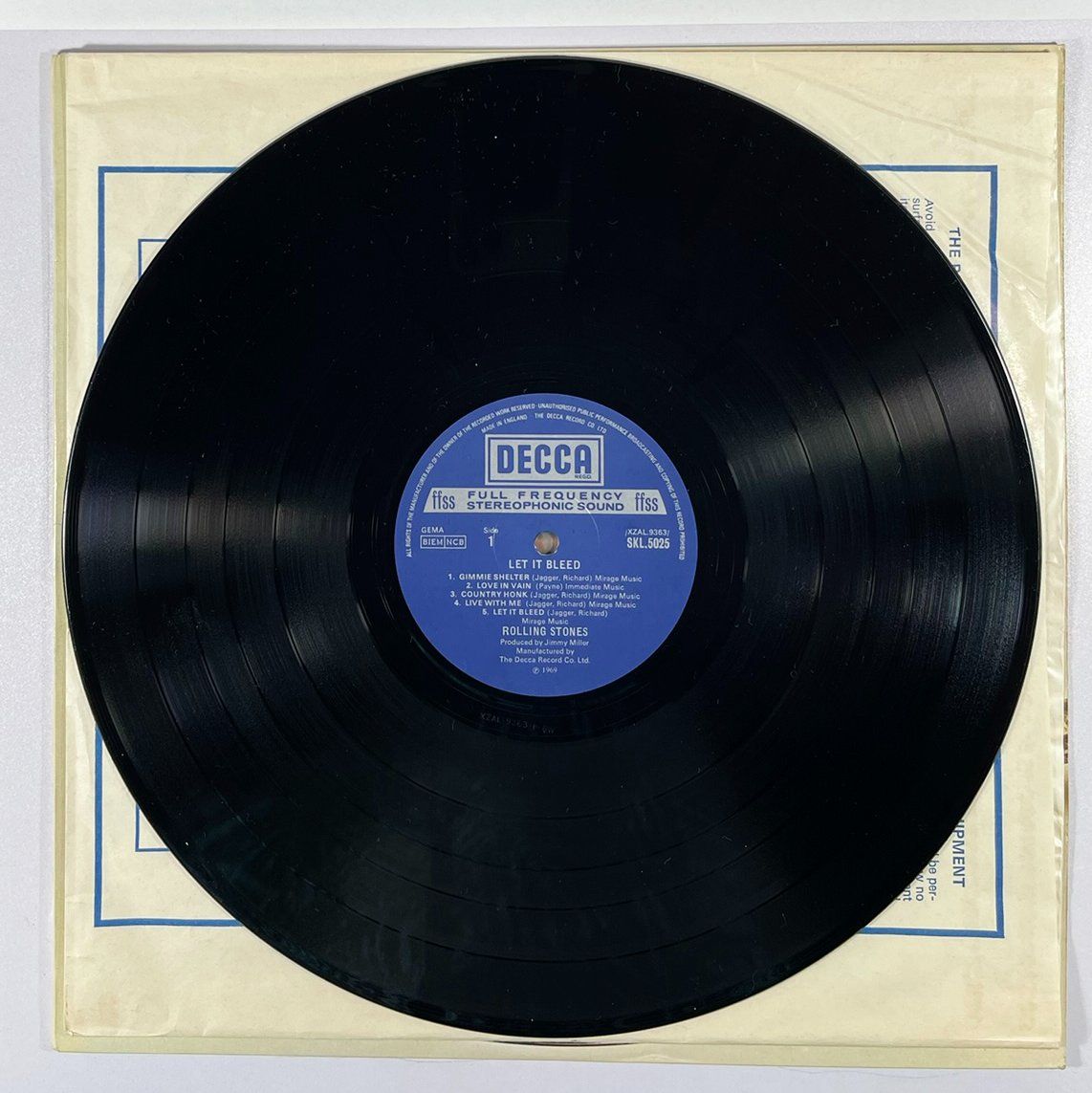 Vinyles: LP: ROLLING STONES - Let It Bleed (Original UK 1969!) – Neuf (Voir description) à Frenkendorf par Yard-Sale-2000 2