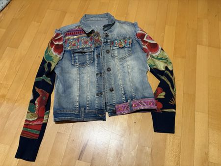 Desigual Jeans Jacke, Grösse 42, guter Zustand, Unikat!