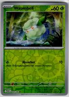 Waumboll - seltene deutsche Pokémon Hologrammkarte