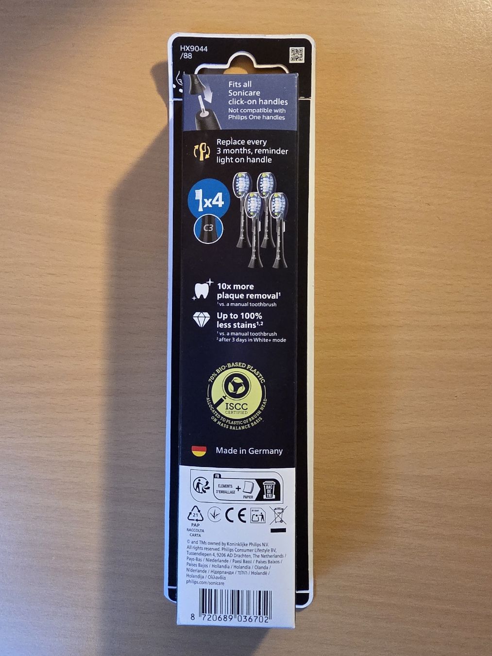 Philips Sonicare Cura dei denti: Philips Sonicare C3 Premium Plaque Defence Bürstenköpfe – Nuovo e nell'imballaggio originale da Möhlin venduto da mic_lo 1