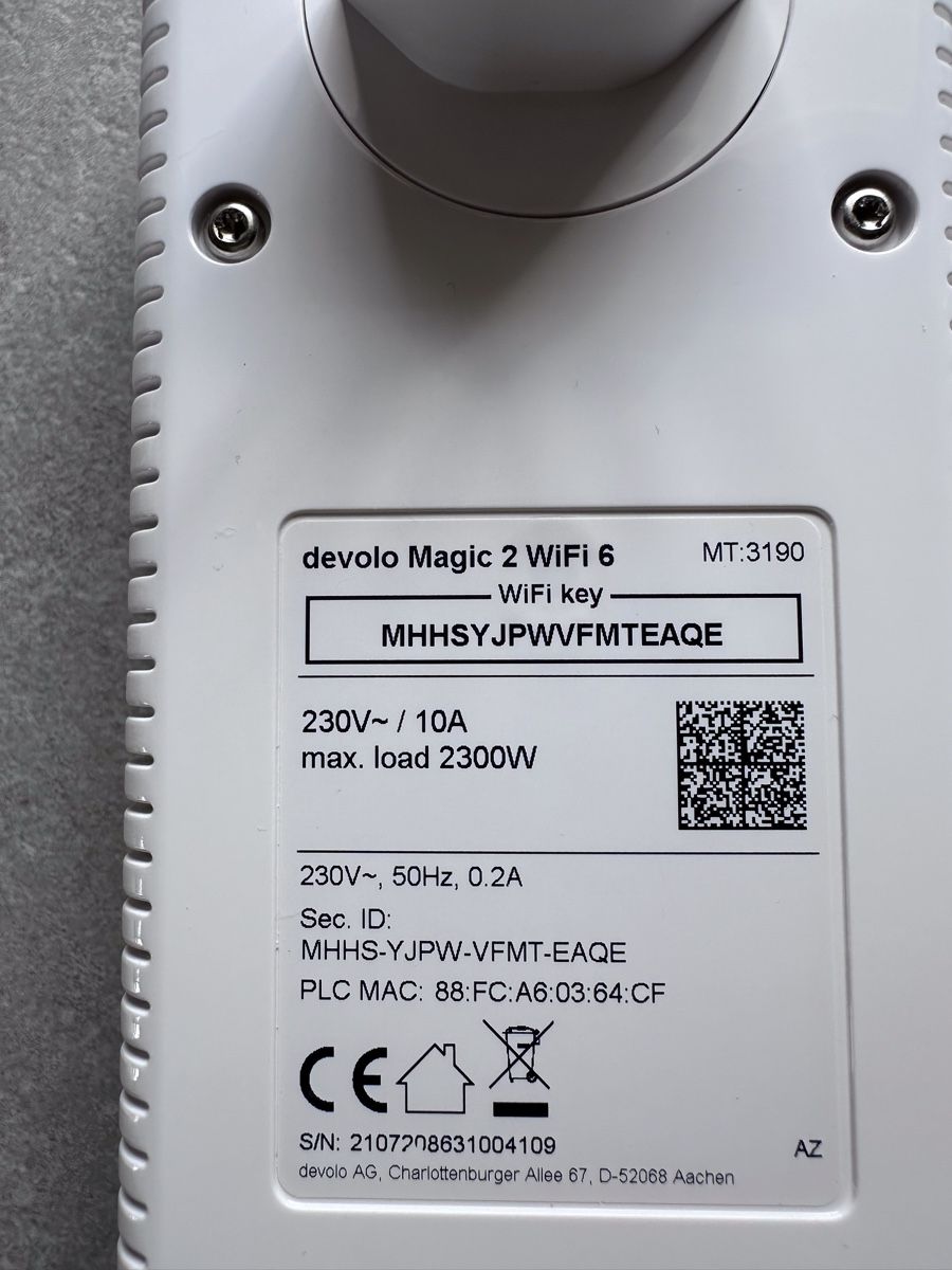 Devolo Unità & Adattatore: Devolo Magic 2 WIFI 6 next Multiroom Kit – Usato da Brittnau venduto da alfine 2