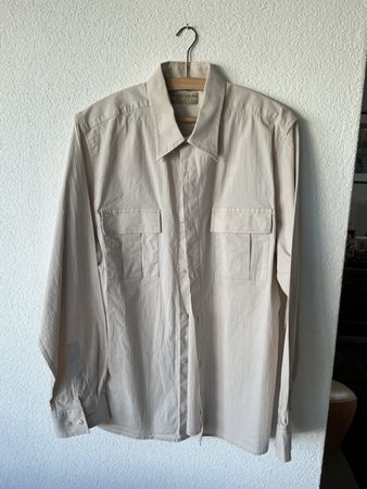 Chemise homme BLACK & BROWN beige taille M état neuf