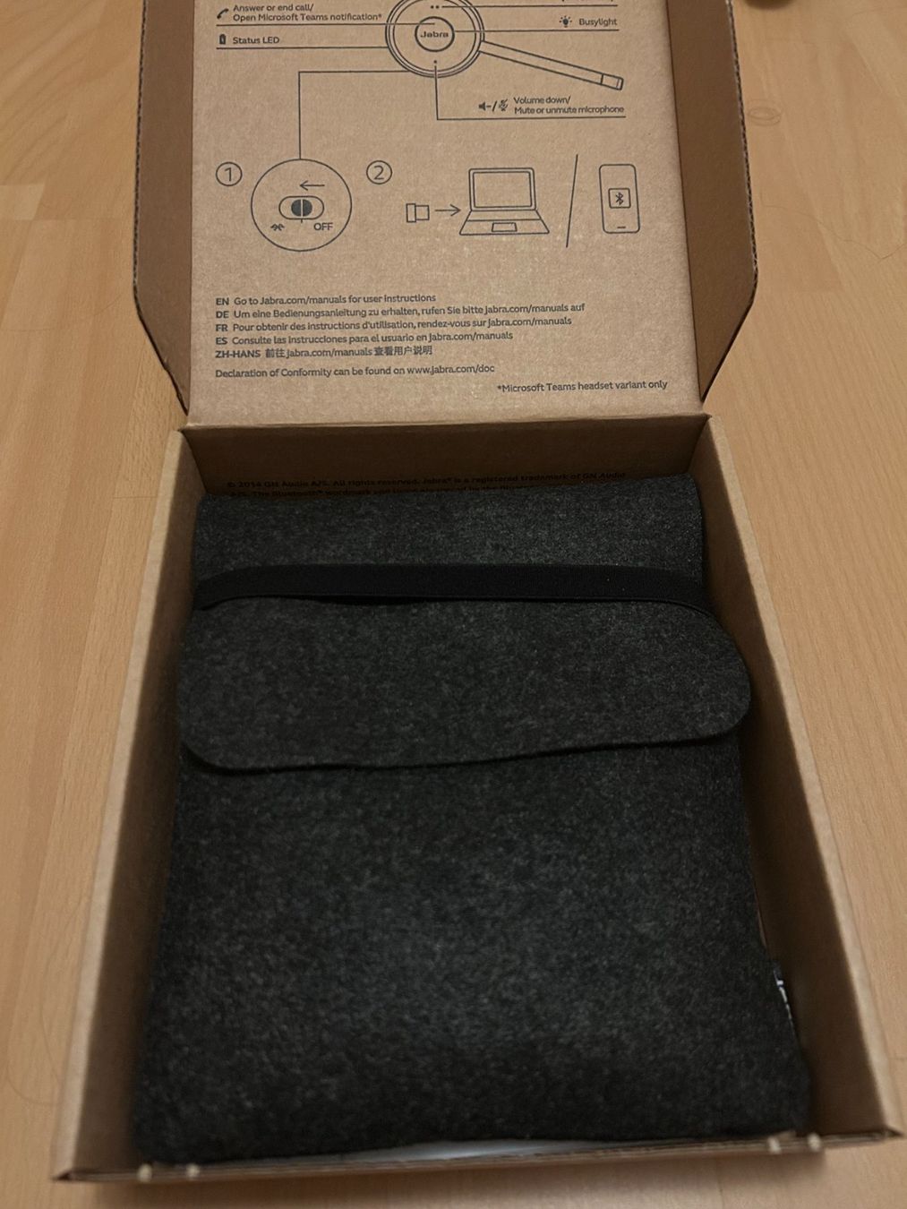 Jabra Cuffie: Casque Jabra Evolve 65 SE MS – Nuovo e nell'imballaggio originale da Grandvaux venduto da Aurelia3 3