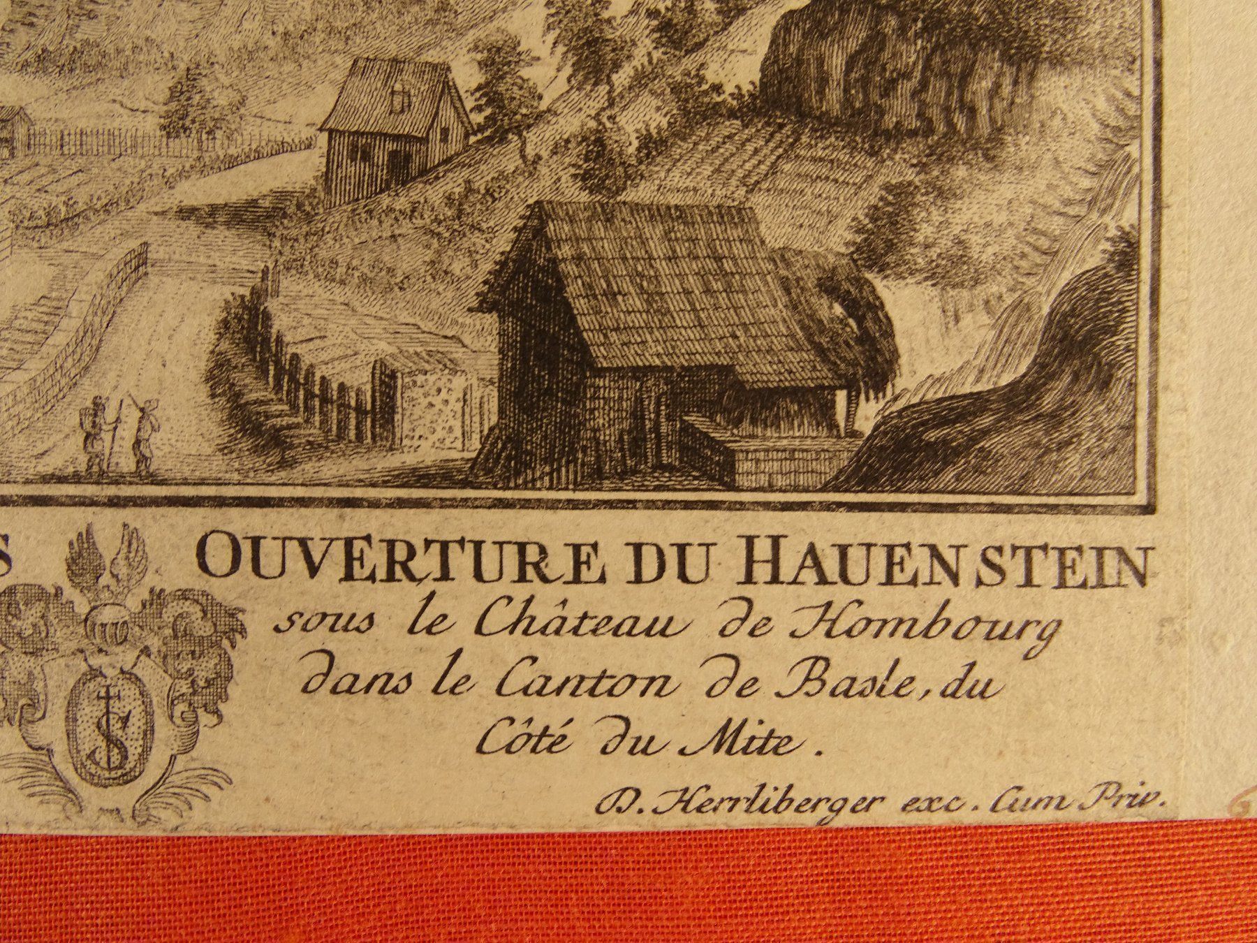 Incisioni: HAUENSTEIN, HOMBURG, KUPFERSTICH 1756 – Usato da Grüningen venduto da Kartensammler 4