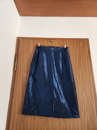 Jupe Soie  Marie Saint Pierre bleu taille 3