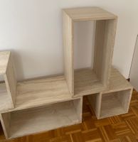 Travertinelemente 70 x 35 x 35 cm + 35 x 35 x 35 cm
