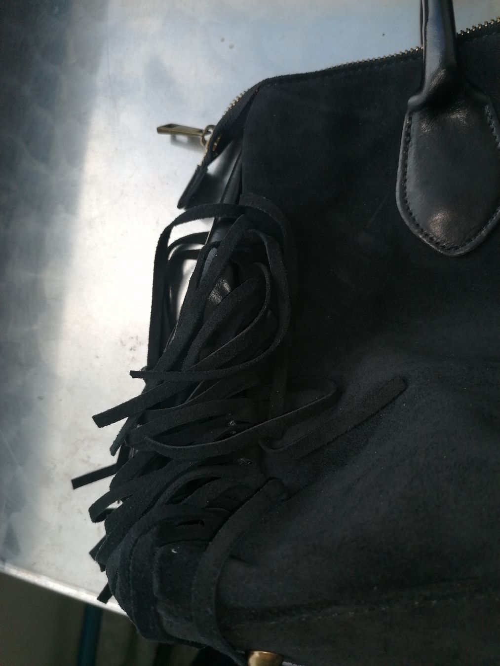 Borse da donna: SCHWARZE WILDLEDERTASCHE CRISTINA GAVIOLI – Usato da Pratteln venduto da ThereseZ 2