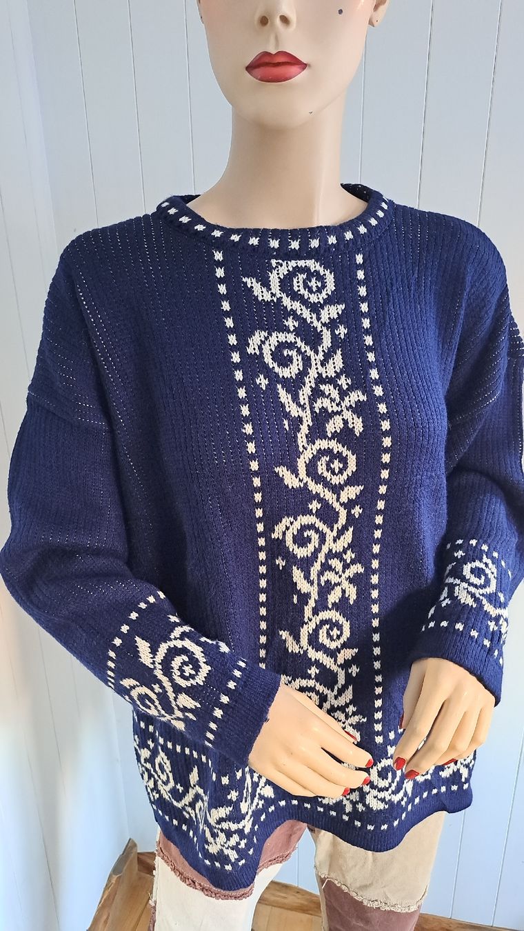 Maglioni & Felpe: 90s Vintage Strickpullover CARPISTRANO L 44 46 Pullover – Usato da Mollis venduto da Fauchi99 2