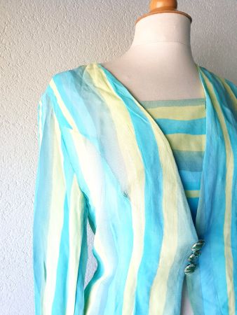 BLUSE 36 S VINTAGE TUNIKA TOp ZU JEANS  ROCK JACKE MANTEL