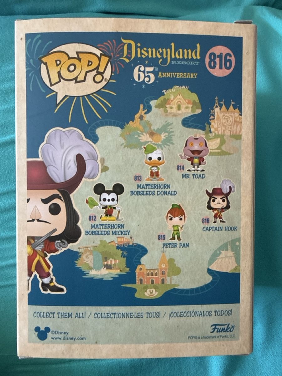 Disney Figurines: Figurine Pop Disneyland Captain Hook 816 – D'occasion à Genève par fat_8jwz 1