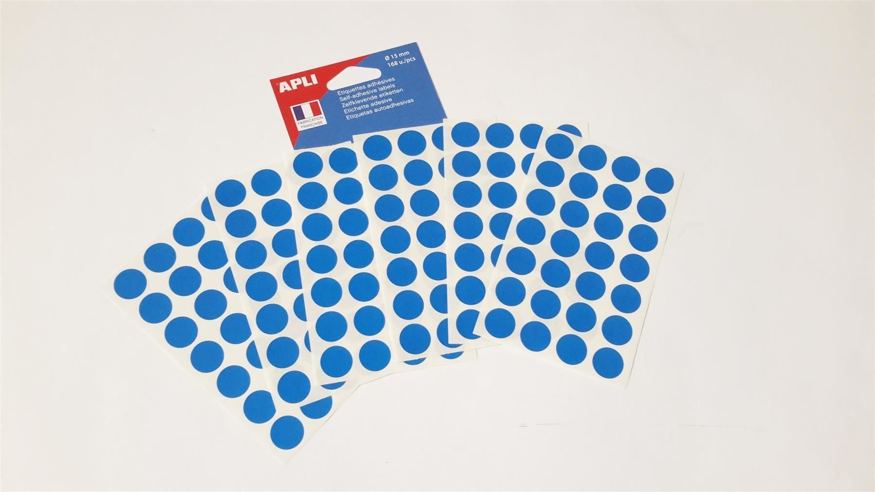 Sticker: Markierungspunkte, blau, 15mm, 168 Stück – Nuovo e nell'imballaggio originale da St. Gallen venduto da cointec 2
