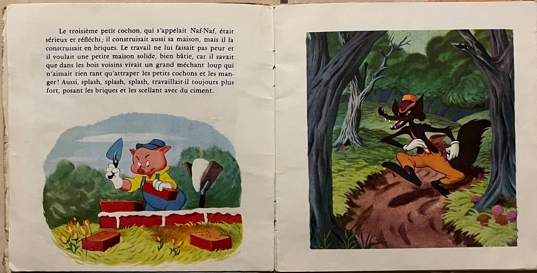Dischi in vinile: WALT DISNEY - LES TROIS PETITS COCHONS – Usato da Bussigny venduto da vinyl-pas-cher 2