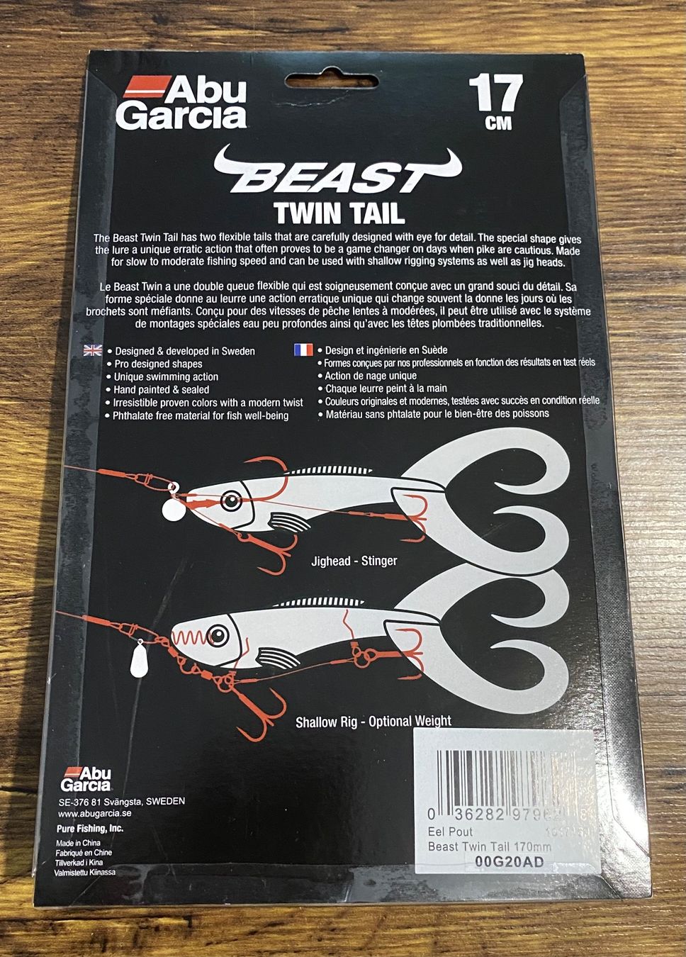 Abu Garcia Köder: ABU GARCIA Beast Twin Tail 17cm – Neu und originalverpackt aus Widnau von Fishingtackle_Oggy 2