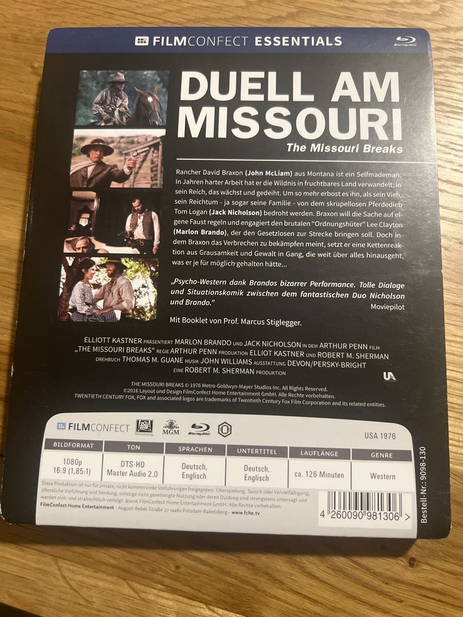 Tutti i DVDs: Duell am Missouri – Usato da Steffisburg venduto da balboa_76 1