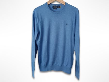 POLO RALPH LAUREN Blauer Pullover Grösse M