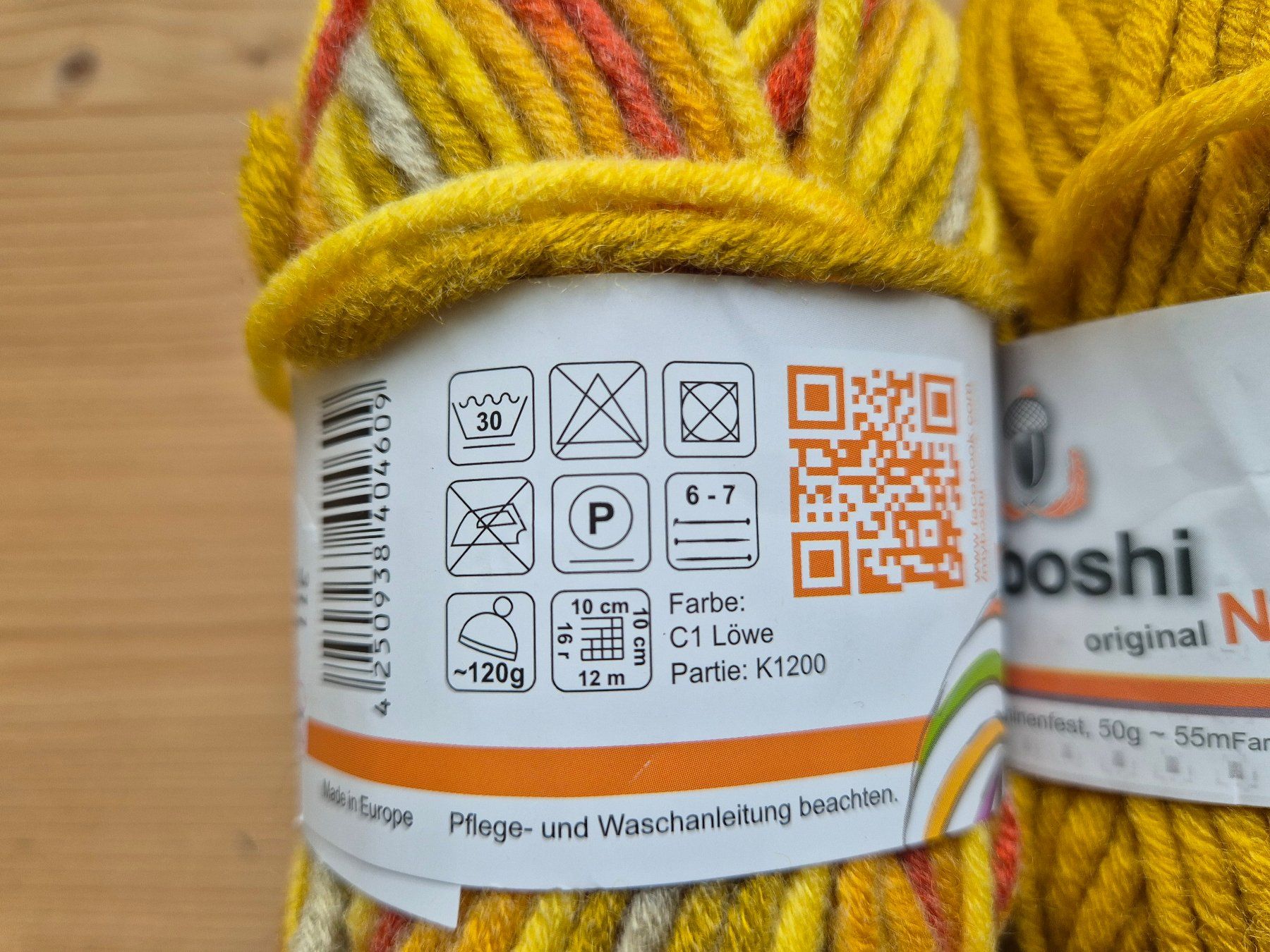 Lana: 3 Knäuel Wolle "Boshi" für eine Mütze – Nuovo (secondo la descrizione) da Büttikon AG venduto da Annale 3