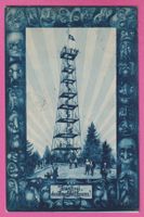 Juehui der Bachtelthurm belebt gel 1920