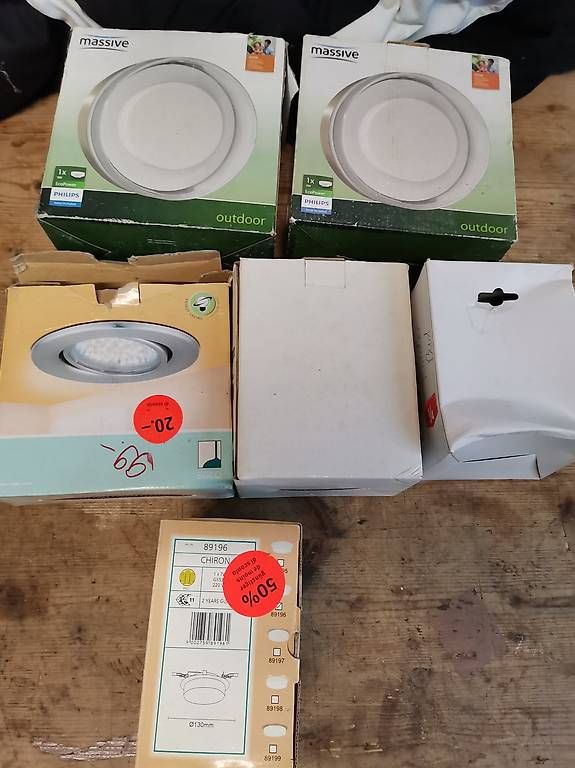 Lampade: Aussenleuchte, Einbauspot, Lampe, Wandlampe, Deckenlampe – Usato da Wiedlisbach venduto da materialkreislauf 3