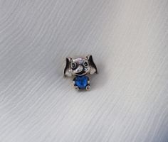 Charm "Elefant mit blauem Stein" zu Pandora S925