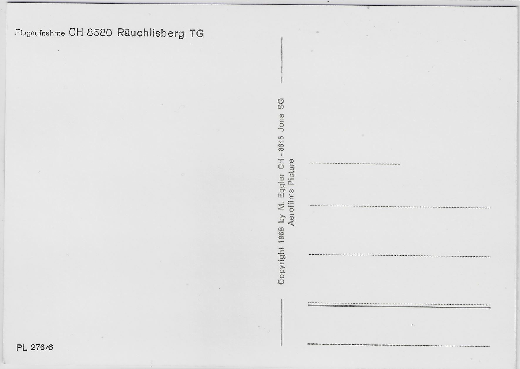 Cartoline postali: Flugaufnahme Räuchlisberg TG – Antico da Ettingen venduto da Kartenplanet 1