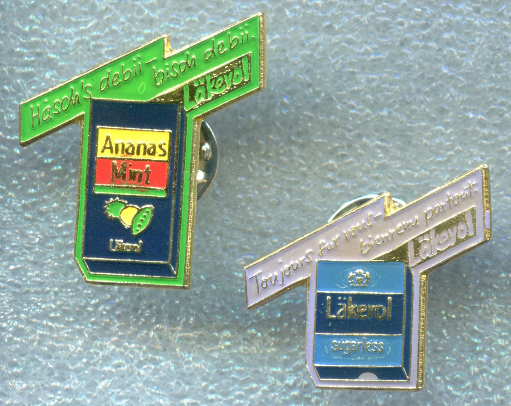 Plaquettes & Badges: 2 Pins  Läkerol – D'occasion à Winterthur par Sammleroase
