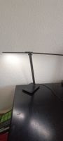 Lampe de bureau LED pliable noir avec variateur tactile