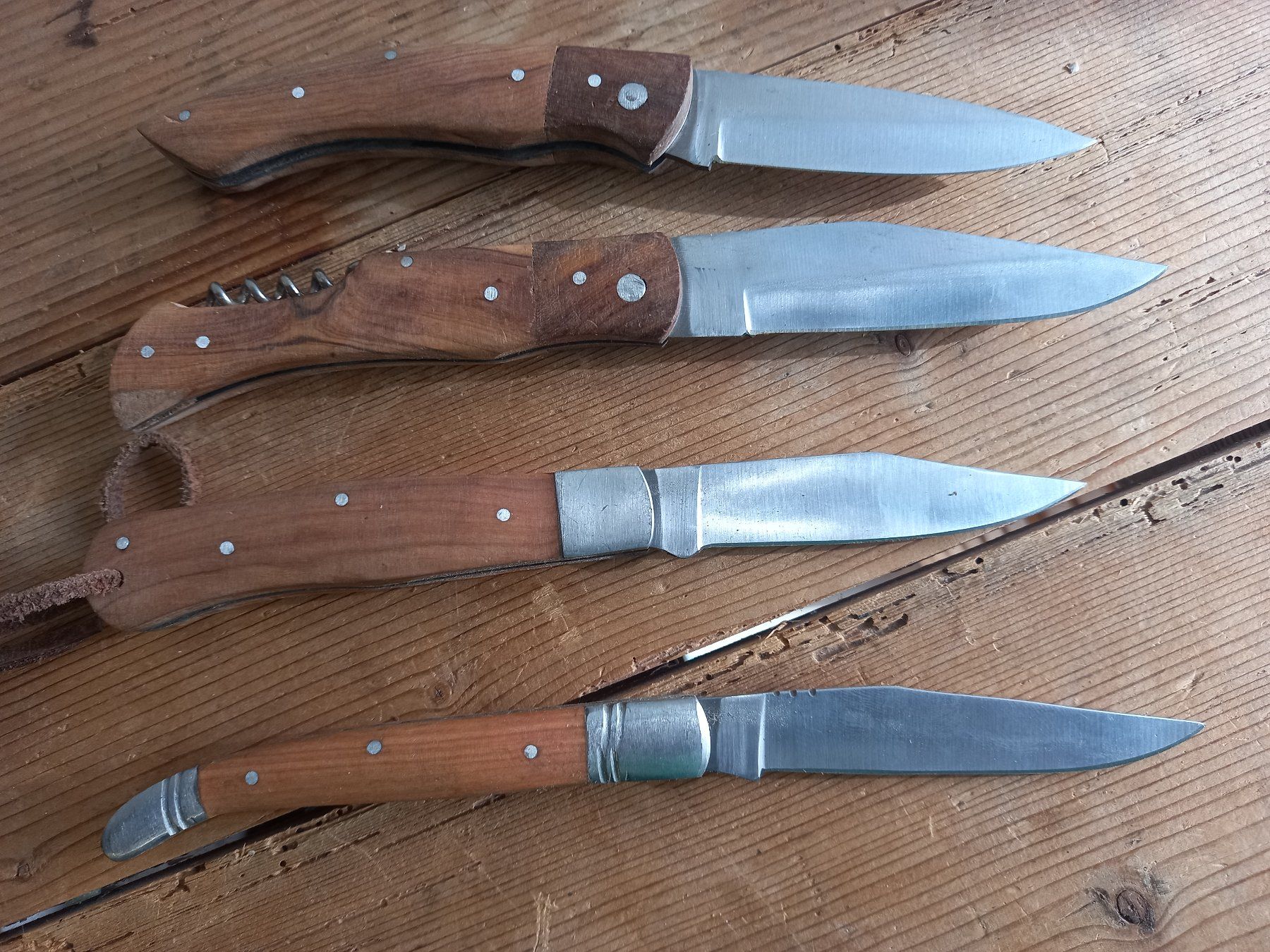 Coltelli tascabile: 4x Sackmesser Taschenmesser Hackenmesser Couteau – Usato da Prez-vers-Siviriez venduto da Monija70 5