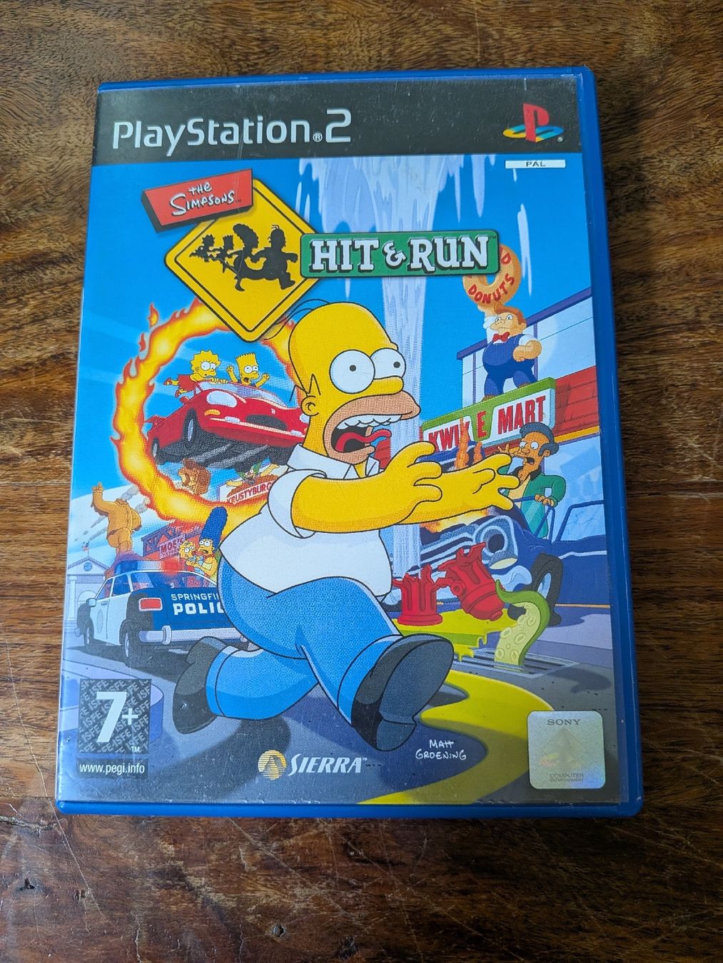 Sony Giochi: Simpson hit and run ps2 FR – Usato da Lausanne venduto da llo_89y6
