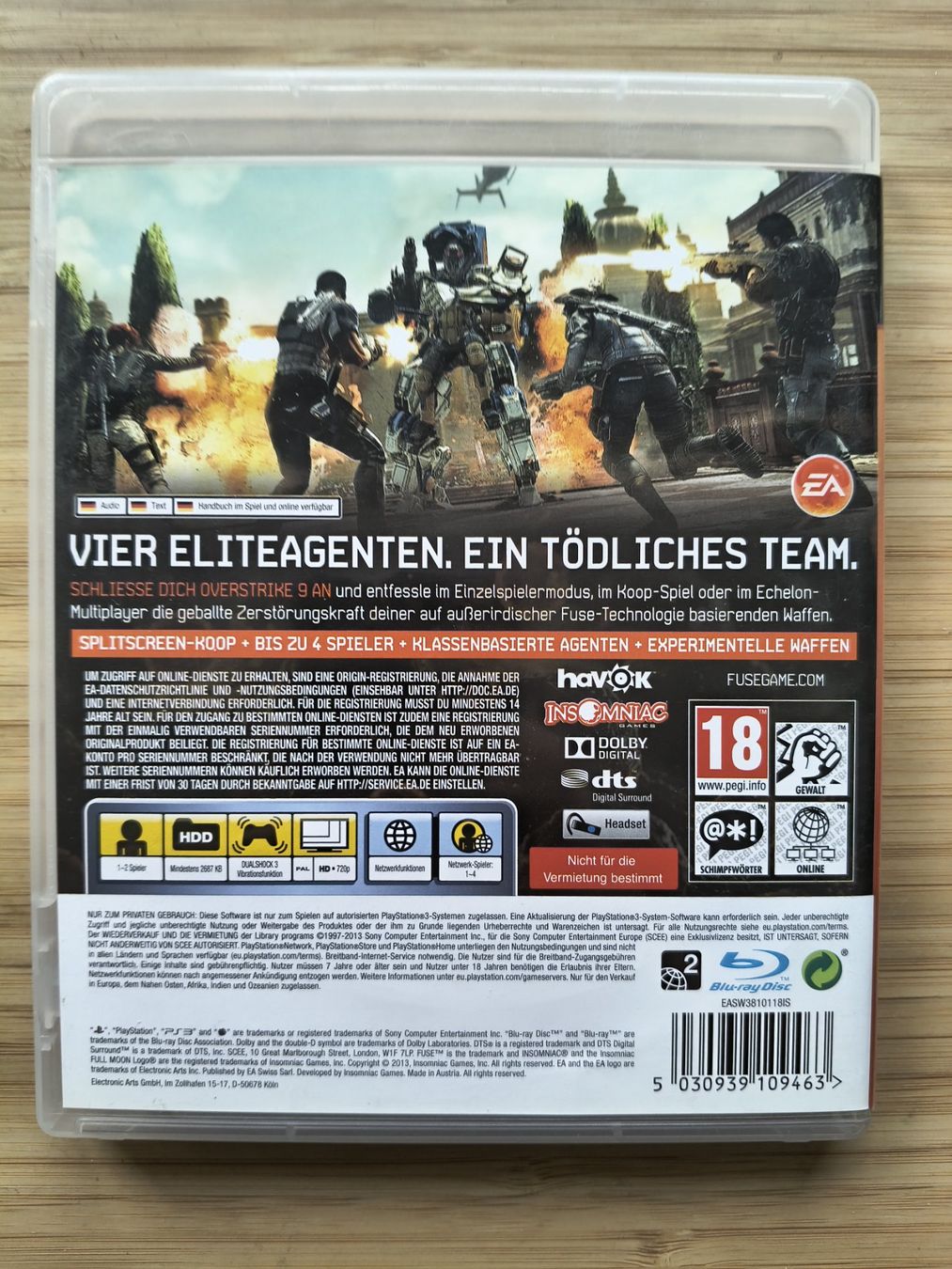 Spiele: FUSE (PS 3) – Gebraucht aus Riedholz von ste_96cd 1