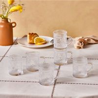 Karaca Margo 6-teiliges Teeglas-Set, 155 ml