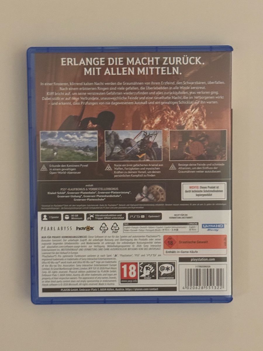 Sony Jeux: PS5 Crimson Desert – D'occasion à Winterthur par Kev_Scha14 1