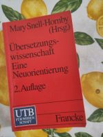 Buch Ubersetzungswissenschaft 2. Auflage 1994 UTB Francke