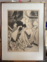 George-Henriy Dessoulavy, lithographie 1951