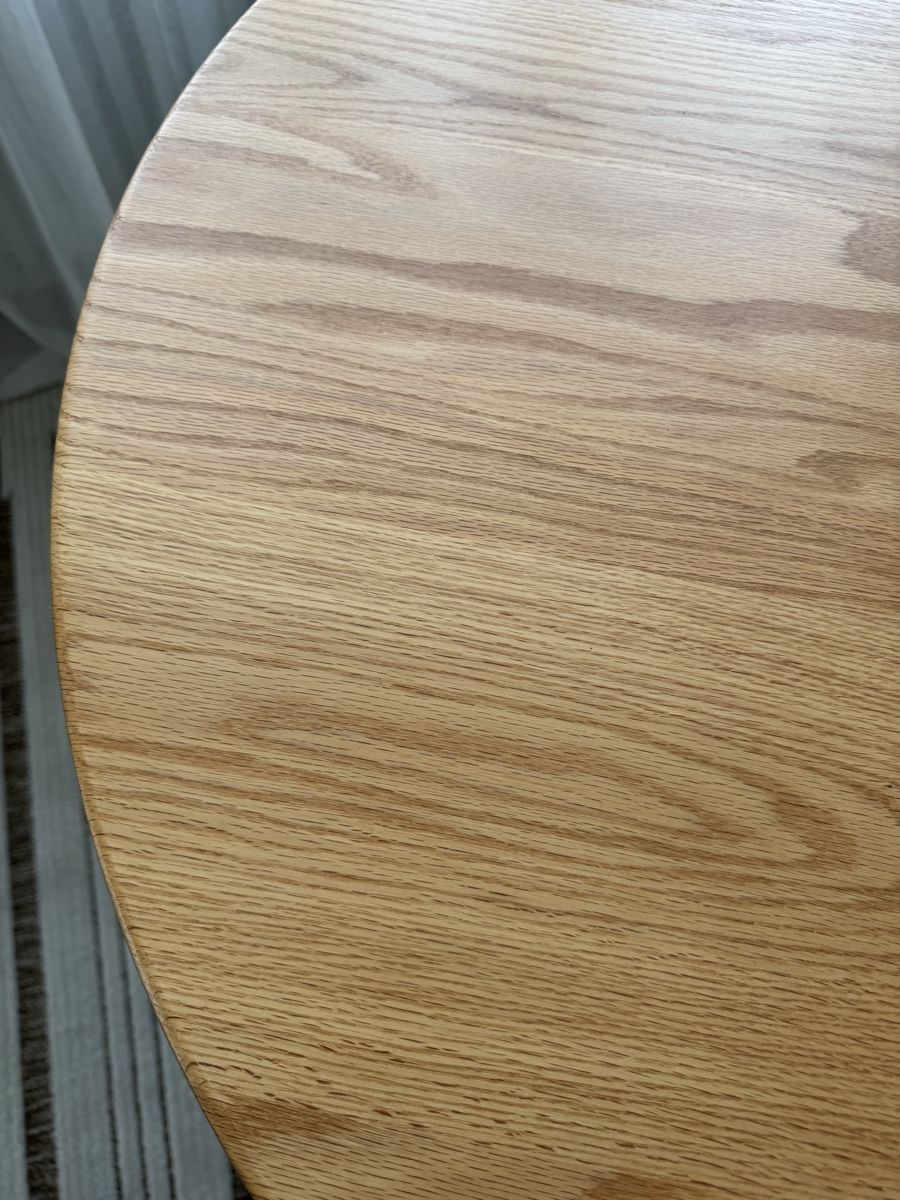 La Redoute Tavoli: LaRedoute Crueso Tisch rund 90cm, Eiche Holz schwarz – Usato da Küsnacht ZH venduto da Van_6lmf 4