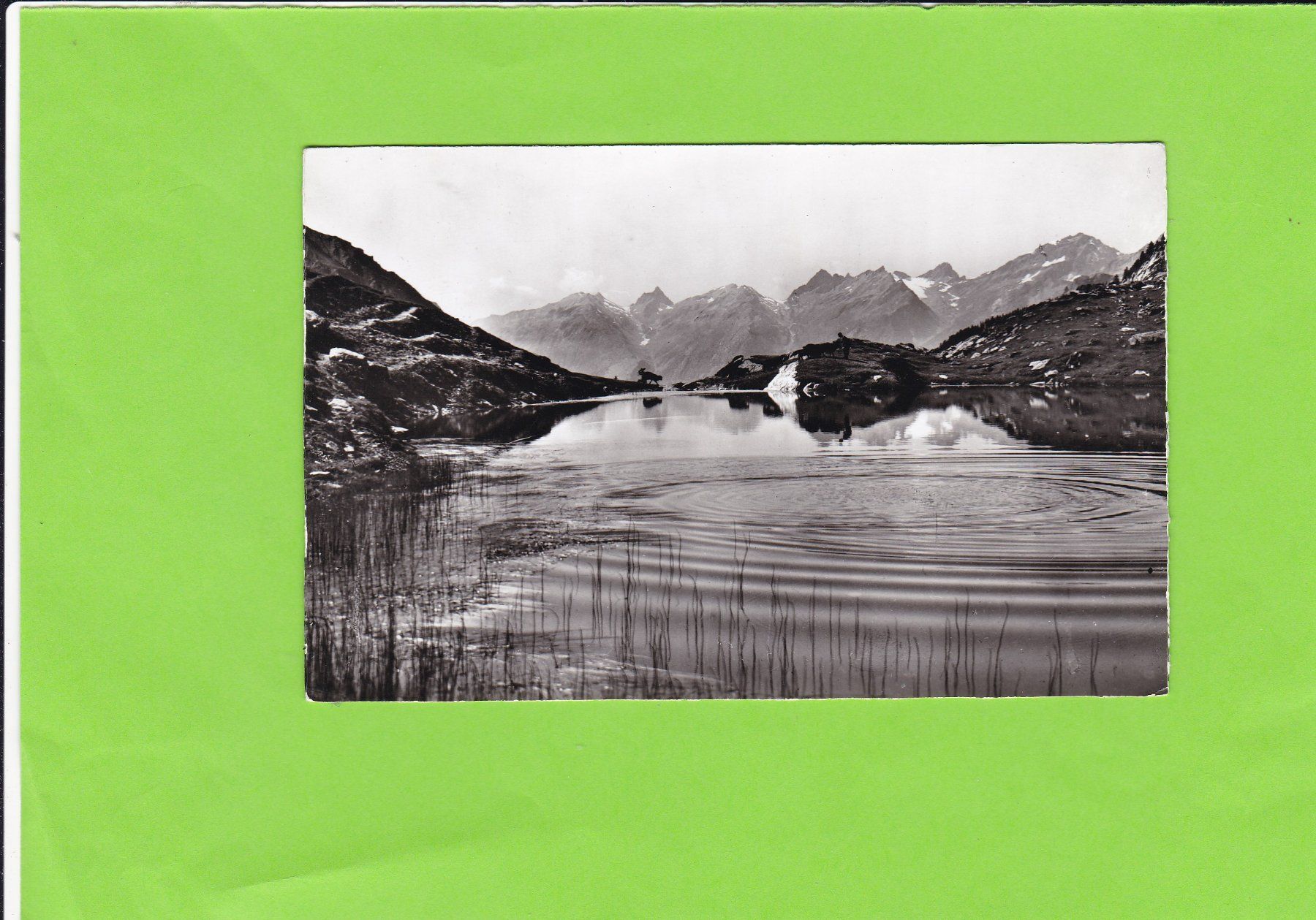 Cartes postales: 5733 Lötschental. Der Guggisee, E. Gyger – D'occasion à St. Peterzell par neckertal
