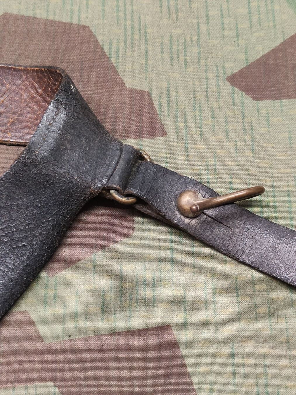 Schweizer Armee Uniformi: Leibgurt Ord. 1852, Ersatzteilspender – Difettoso da Bauma venduto da SwissMilitaria 3