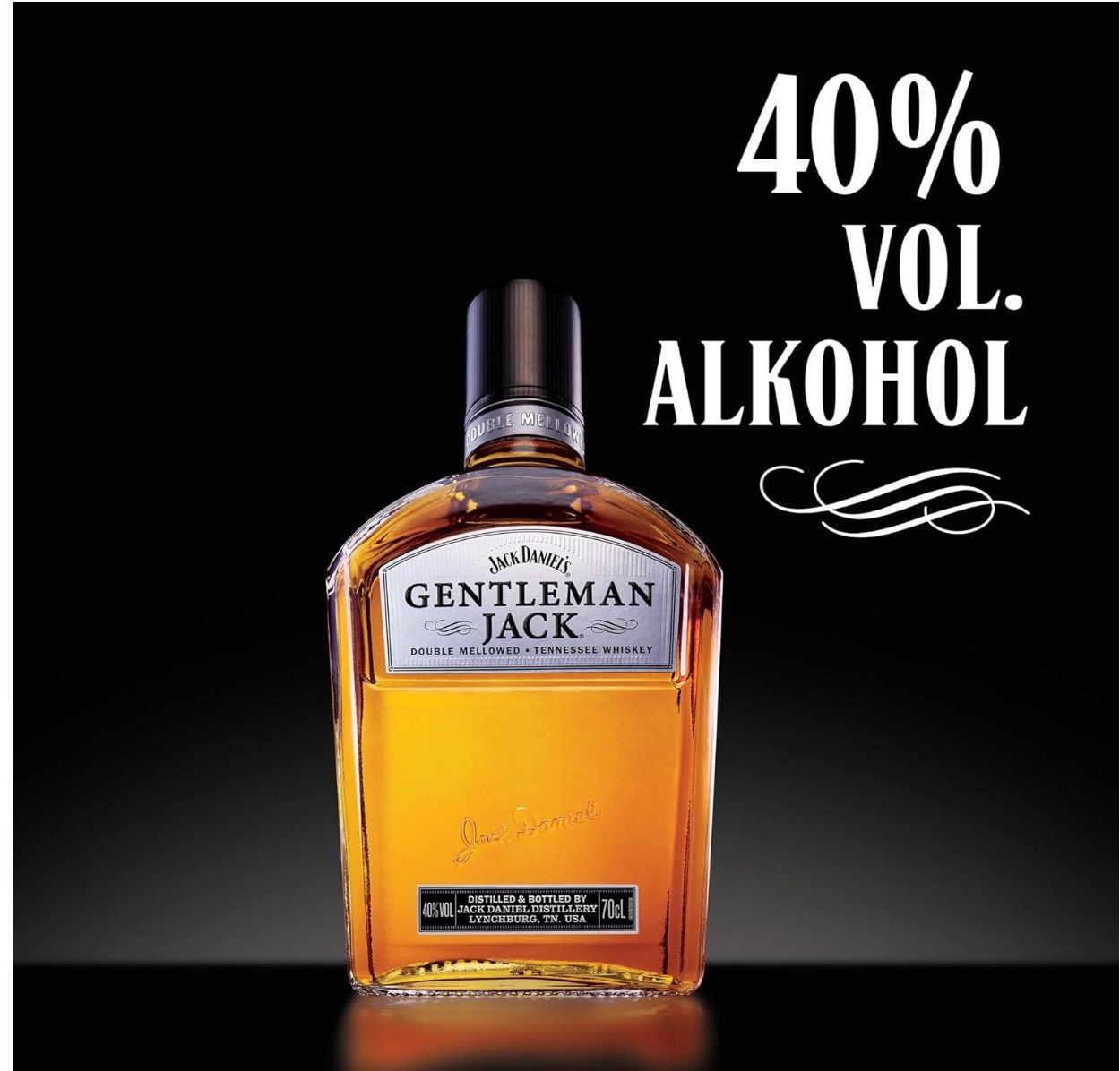 Jack Daniels Spirituosen: Jack Daniel's Tennessee Whiskey Gentleman Jack Double Mellow – Neu und originalverpackt aus Bülach von StoreInShop.com 7