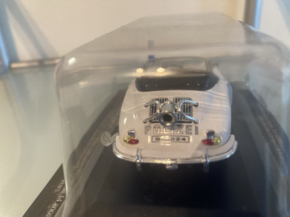 Porsche Modellini d'auto: Porsche 356 c polizei D 1964. 1/43 – Usato da Versoix venduto da Jeannot57 3
