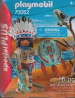 PLAYMOBIL SPECIAL PLUS FIGURE 70062 SAKEM NATIVO AMERICANO