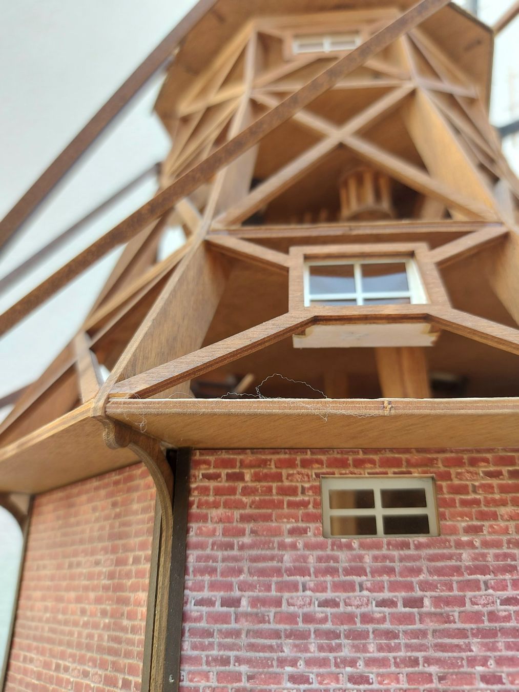 Kit di modellismo & Modellini statici: WINDMÜHLE  mit detailliertem Antrieb aus Holz – Nuovo (secondo la descrizione) da Herrliberg venduto da Jakob8539 3