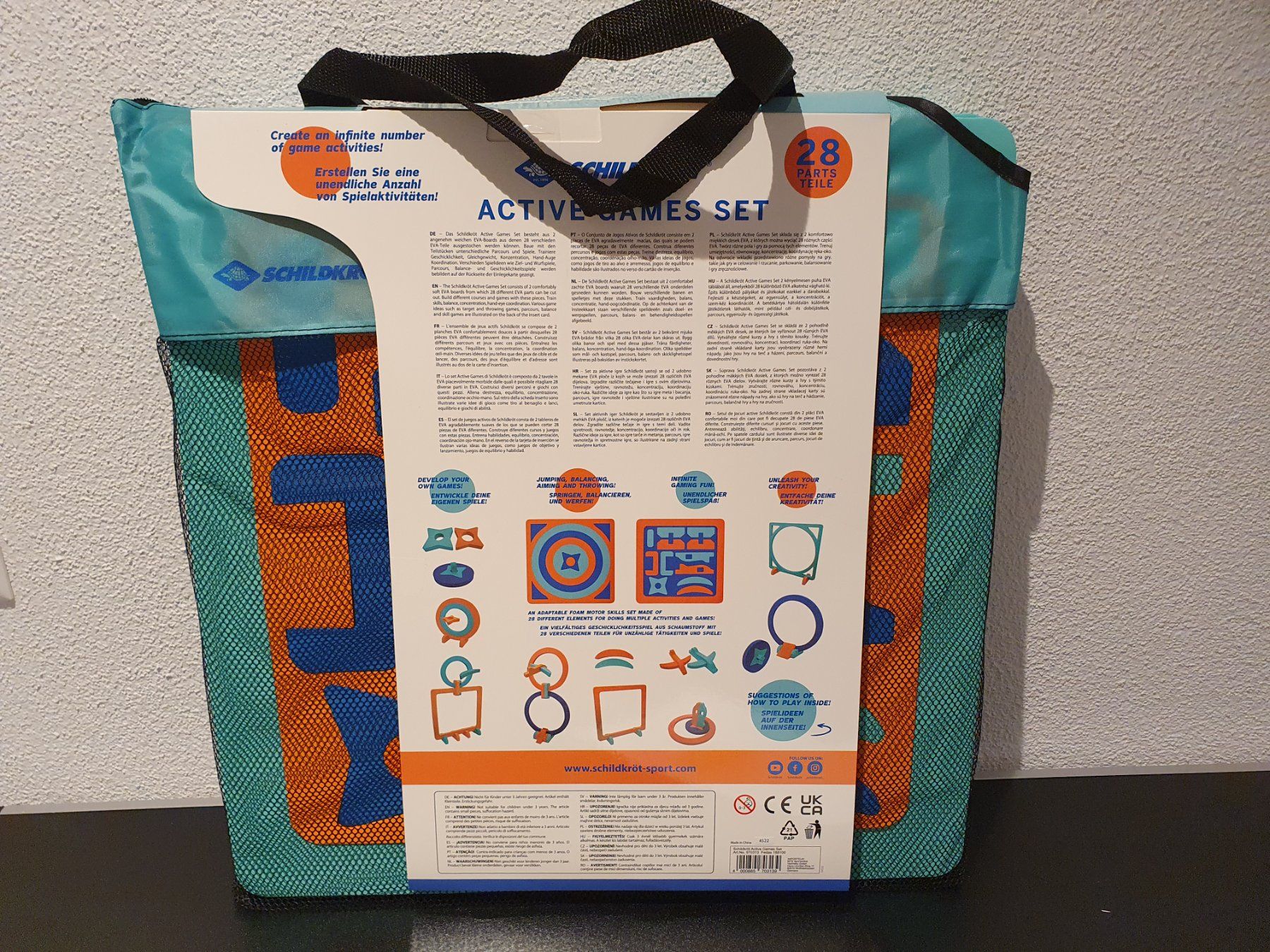 Giocattoli: Neu - Schildkröt - Active Games Set – Nuovo e nell'imballaggio originale da Dagmersellen venduto da Jarsetz_Restposten 1