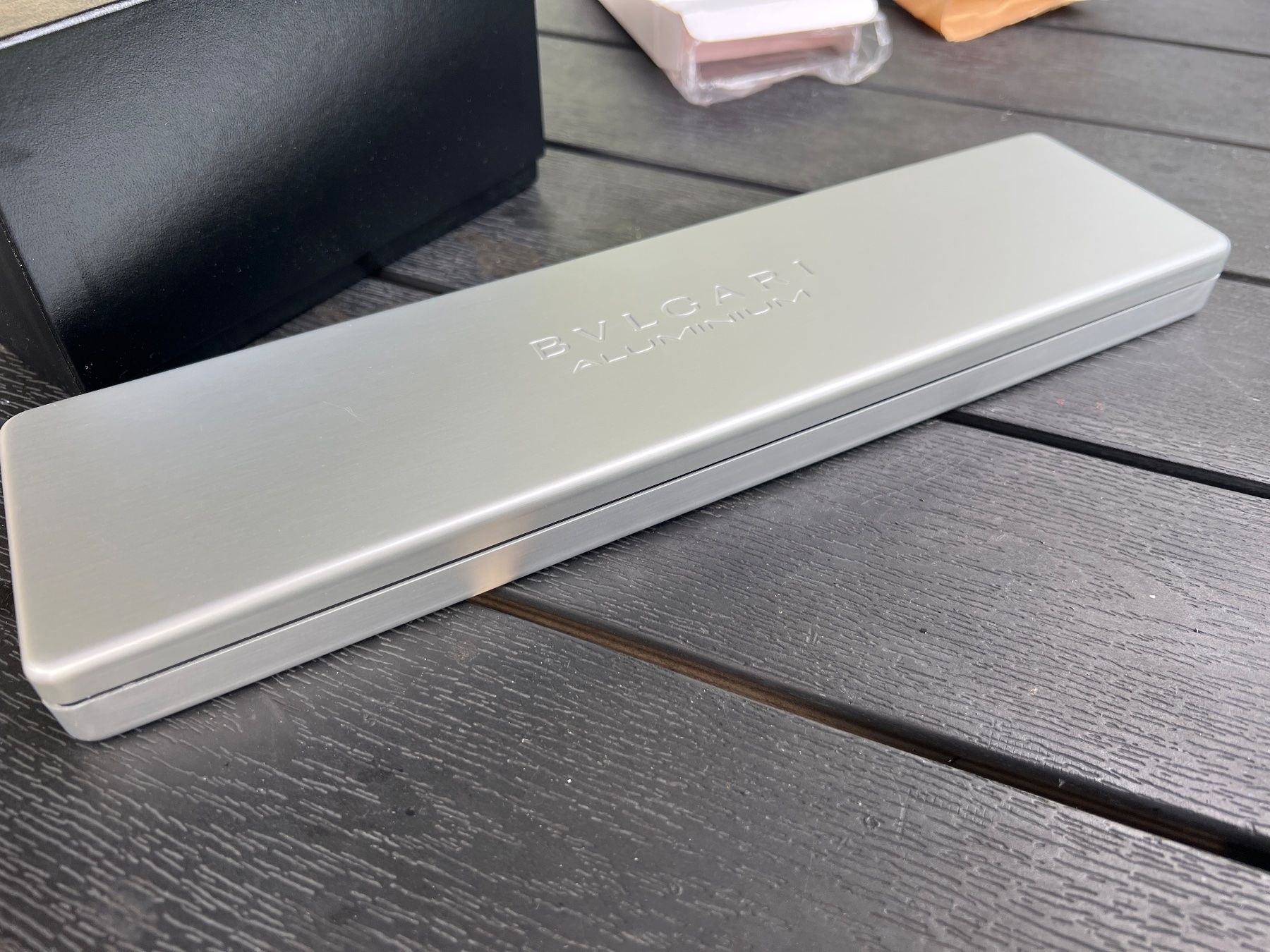 Orologi: Bulgari Aluminium Uhrenbox – Nuovo (secondo la descrizione) da Egg b. Zürich venduto da SwissTradingAgency 1