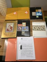 Briefmarken Sammlung Schweiz, Europa - Literatur-Grund Kurs