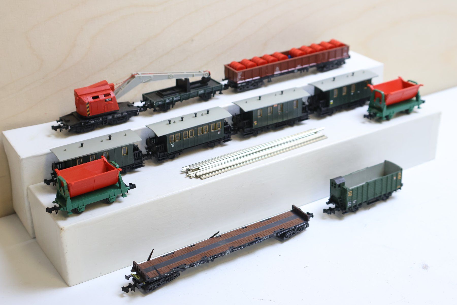 Minitrix 11 x Wagen Set - Spur N - schöne Modelle (Gebraucht) in ...