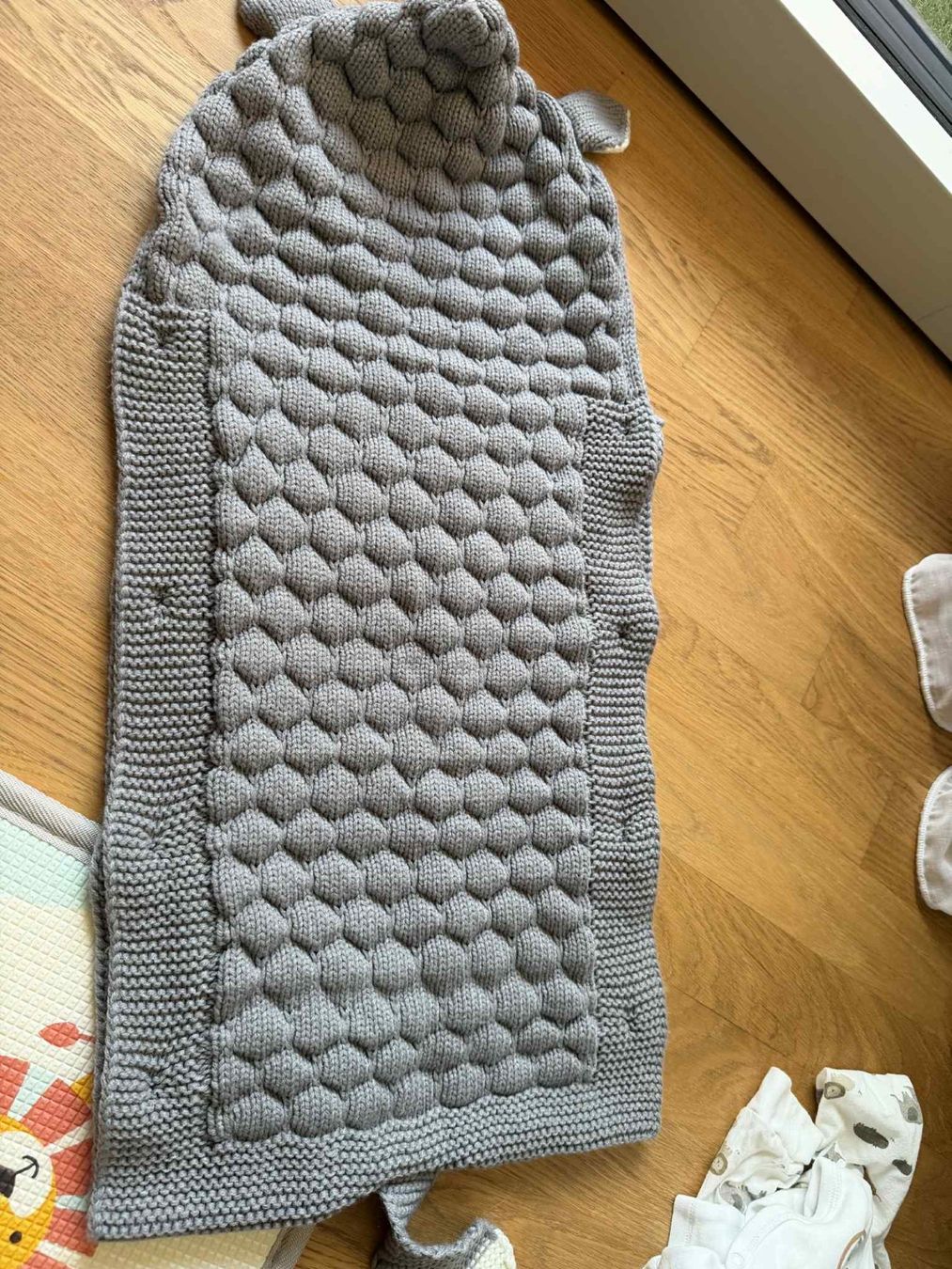 Sacchi a pelo: Babyschlafsack gestrickt, Grösse 68, Grau – Usato da Riehen venduto da edu_92w7 4