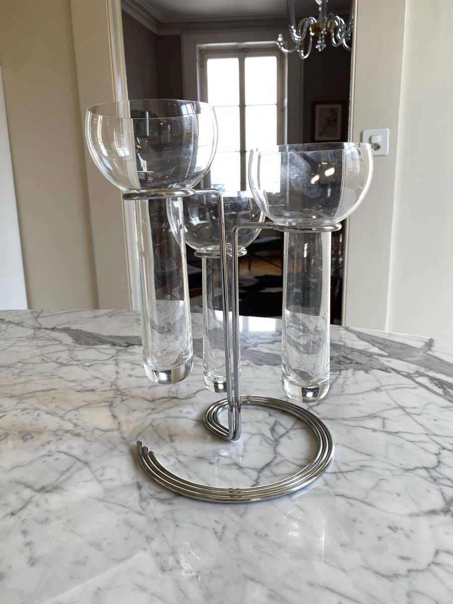 Rosenthal Kerzenständer: Vase Bougeoir Rosenthal Aqualux – Neu (gemäss Beschreibung) aus Genève von Oscar-111 6