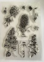 Clear Stamp Spring Flowers Silikon Stempel Silikonstempel