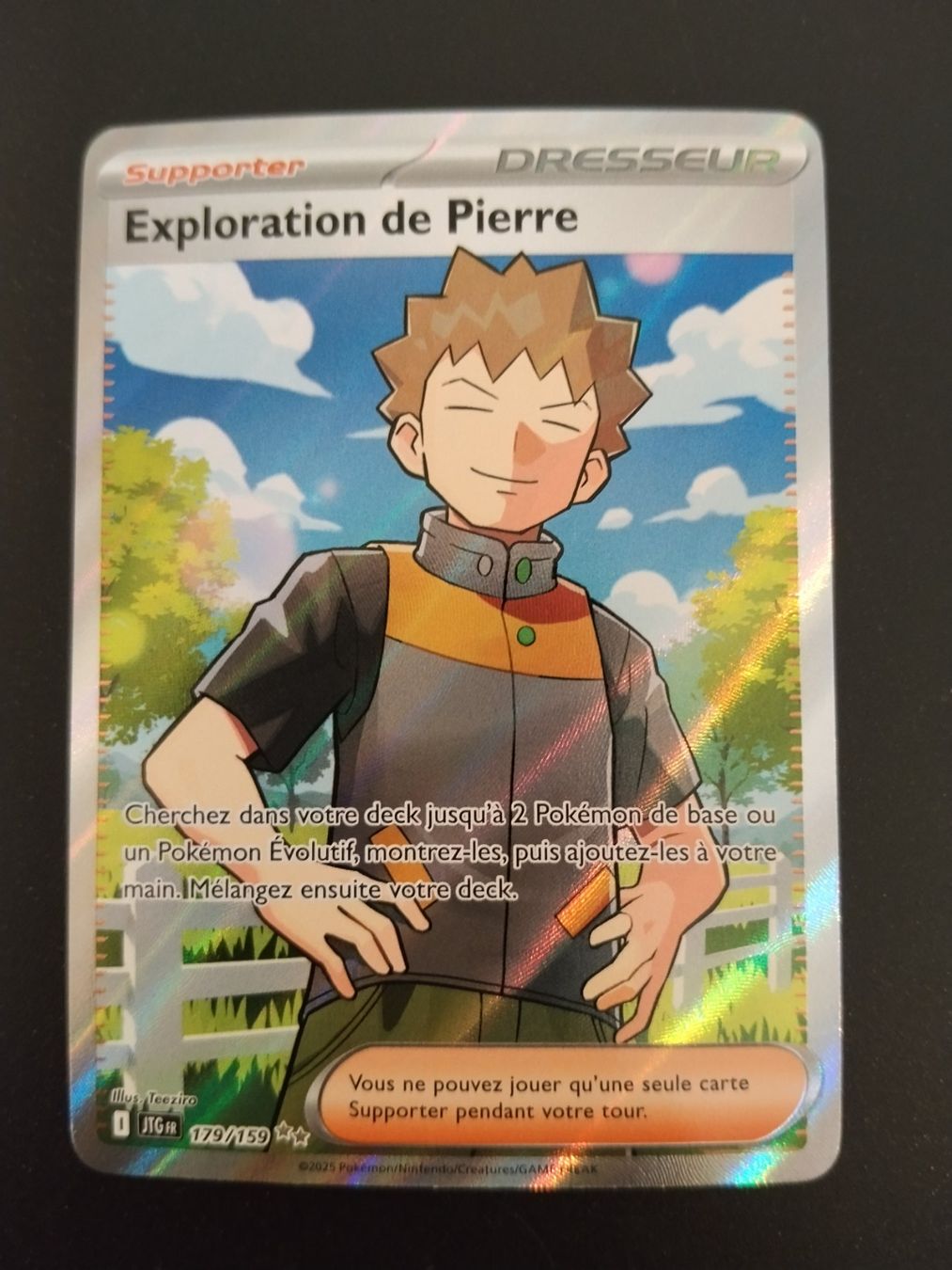Pokémon Carte collezionabili: Pokémon Aventures Ensemble: Pierre 179/159 FR – Usato da Palézieux-Village venduto da oufoux08