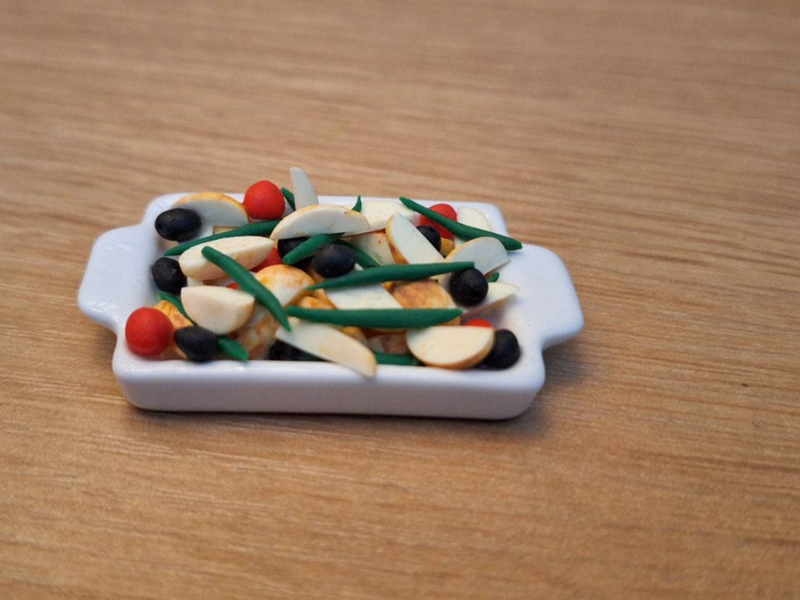 Case e mobili per bambole: Handmade Provencale Wedges – Nuovo (secondo la descrizione) da Zürich venduto da HandmadeTinyFood 2