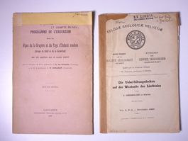 Konvolut, Sammlung, Lot: Geologie (Z)10 Hefte